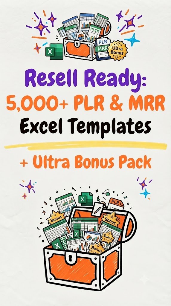 PLR & MRR Excel Templates
