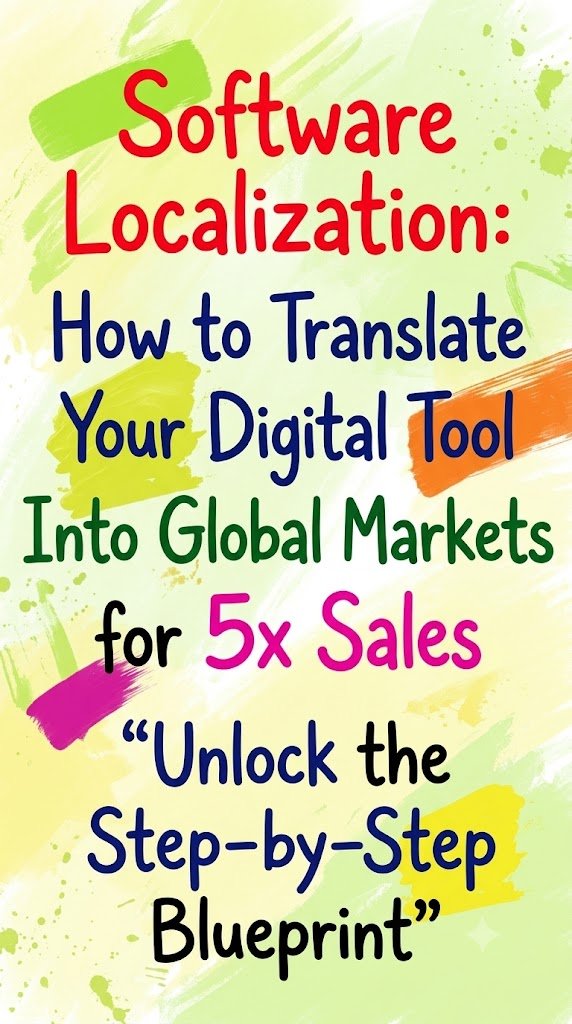 Software Localization: How to Translate Your Digital Tool Into Global Markets for 5x Sales