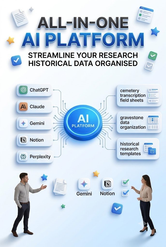 Cemetery Transcription Field Sheets: Organizing Gravestone Data for Historical Researchers