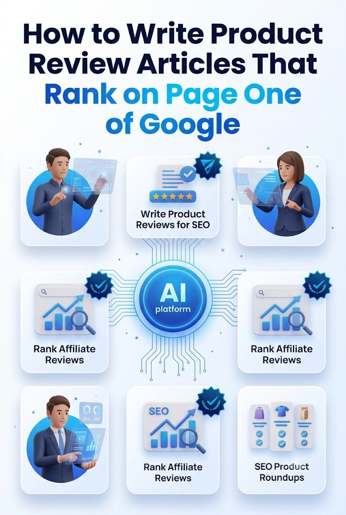 How to Write Product Review Articles That Rank on Page One of Google