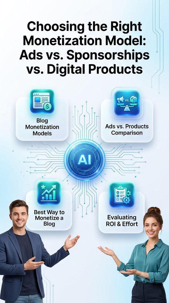 Choosing the Right Monetization Model: Ads vs. Sponsorships vs. Digital Products