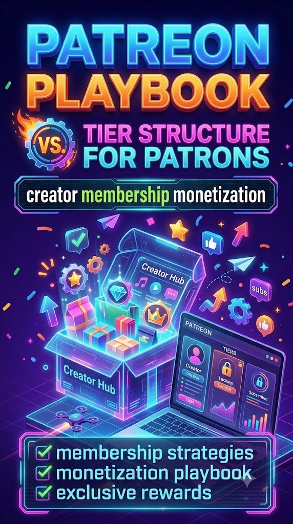 The Patreon Playbook: How to Structure Tiers That Convert Free Readers Into Paying Patrons