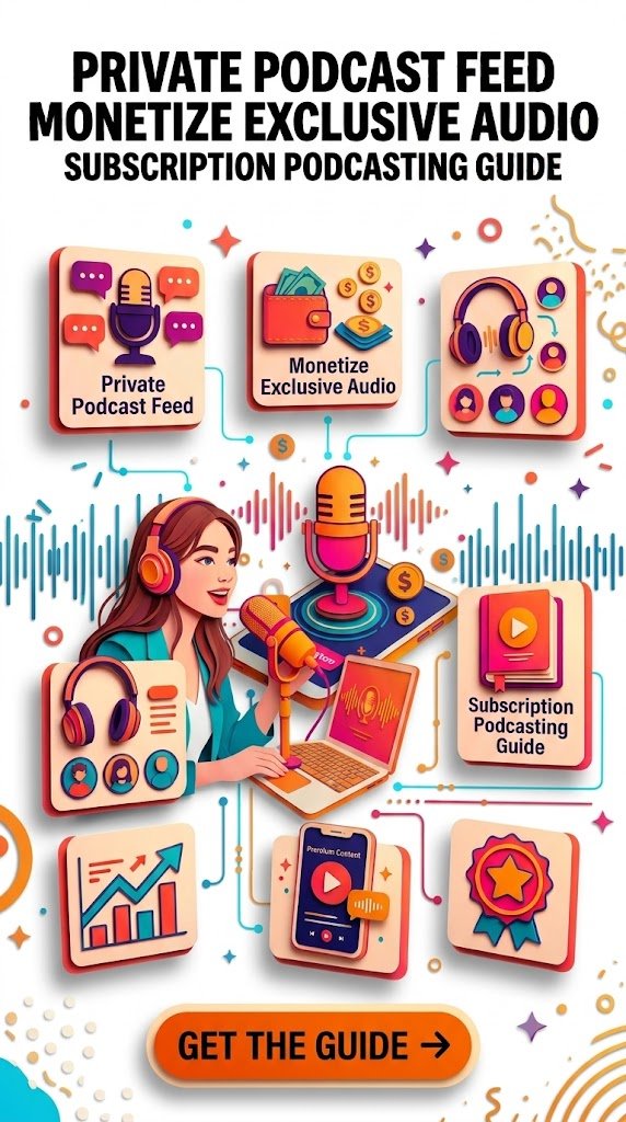 Building a Private Podcast Feed: The Secret to Monetizing Exclusive Audio Content
