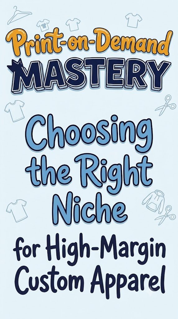 Print-on-Demand Mastery: Choosing the Right Niche for High-Margin Custom Apparel