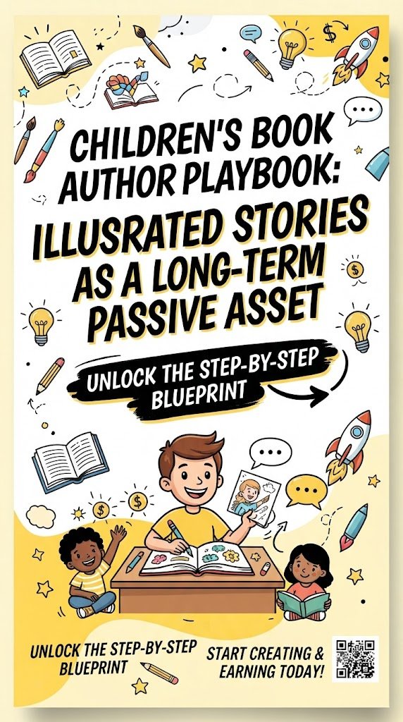 Children’s Book Author Playbook: How to Turn Illustrated Stories Into a Long-Term Passive Income Asset