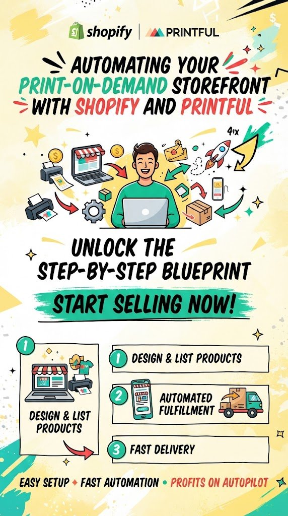 Automating Your Print-on-Demand Storefront With Shopify and Printful: The Complete Guide to Building a Smarter E-Commerce Business