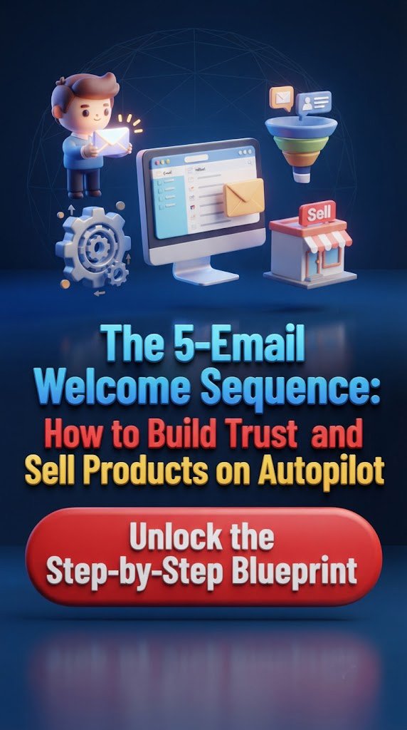 The 5-Email Welcome Sequence: How to Build Trust and Sell Products on Autopilot