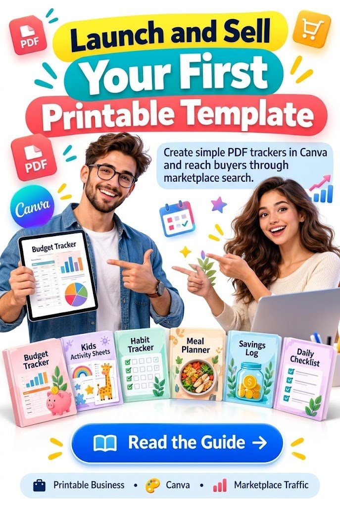 The Beginner’s Blueprint to Launching and Selling Your First Printable Template