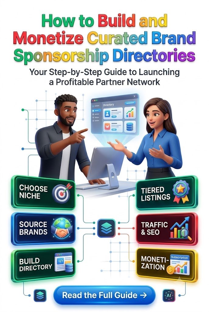 How to Build and Monetize Curated Brand Sponsorship Directories