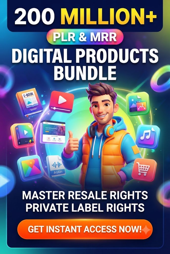 200 Million+ PLR & MRR Digital 