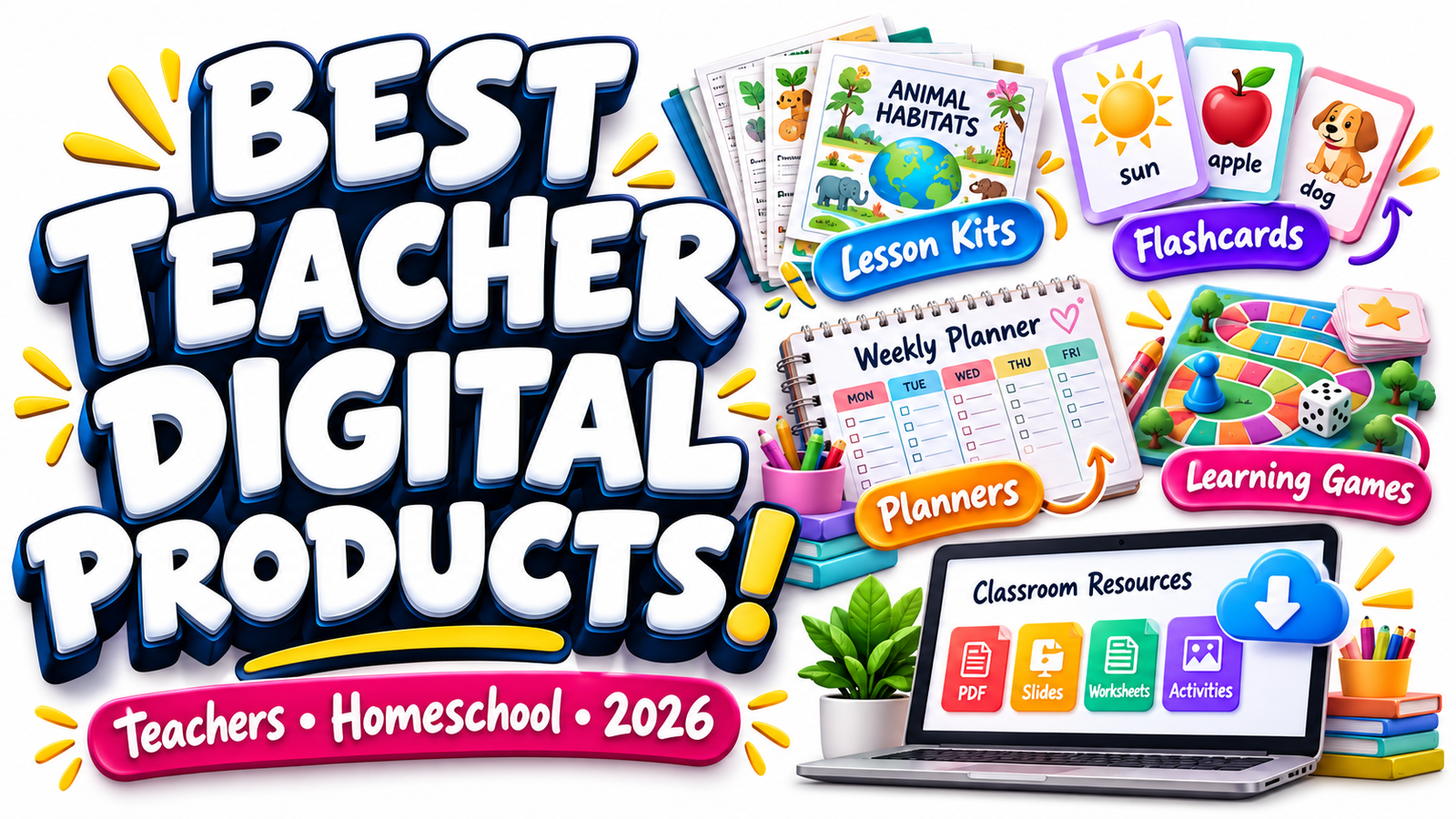 Digital Products for Teachers and Homeschool Creators: What to Build in 2026