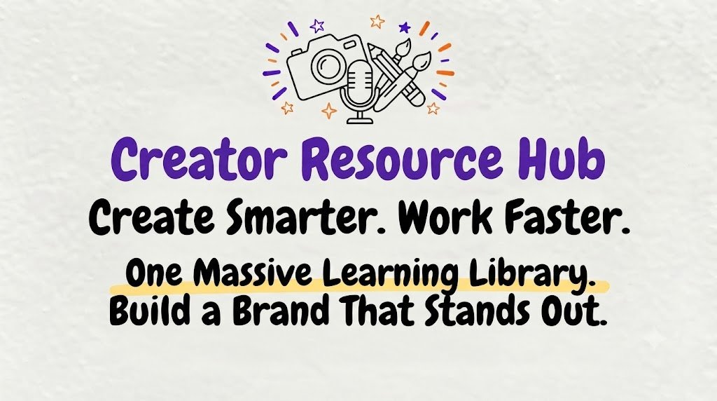 Creator Resource Hub