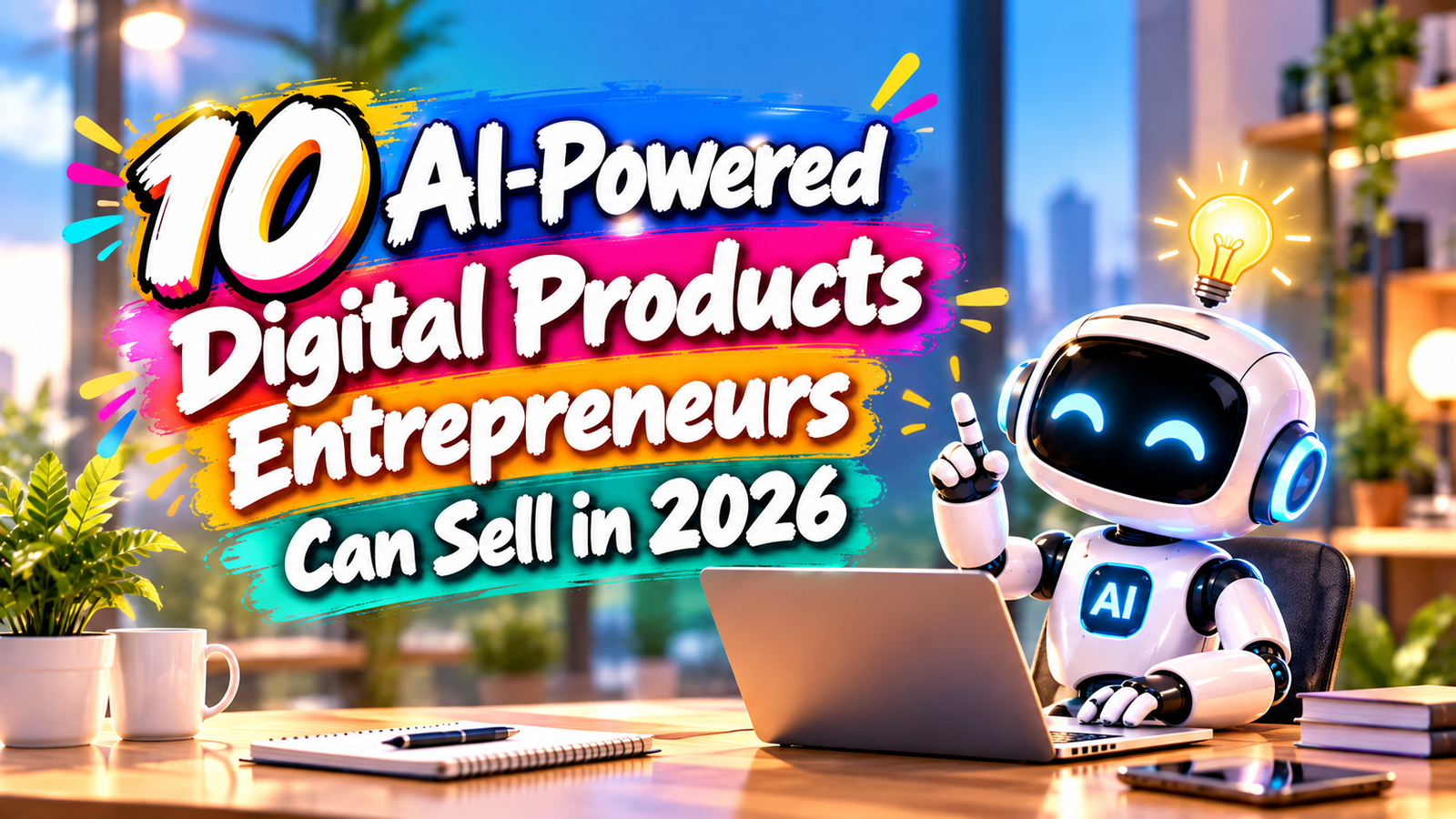 10 AI-Powered Digital Products Entrepreneurs Can Sell in 2026