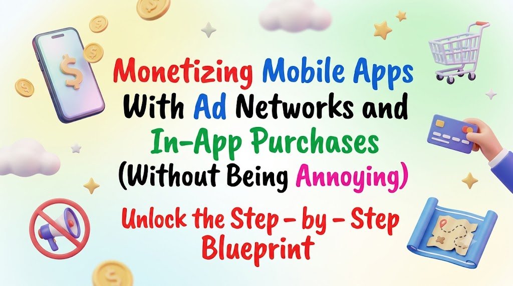Monetizing Mobile Apps With Ad Networks and In-App Purchases (Without Being Annoying)