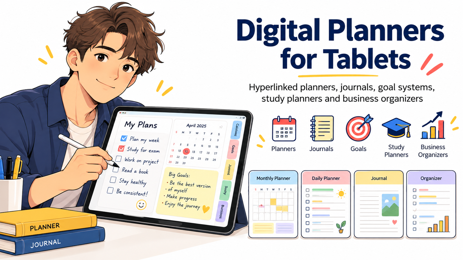Digital Planners for Tablets