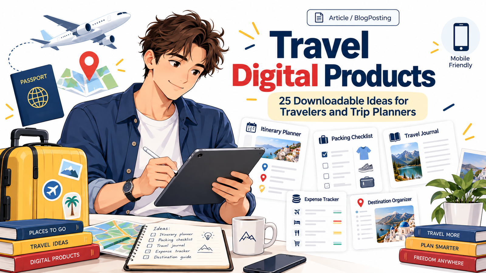 25 Downloadable Ideas for Travelers and Trip Planners