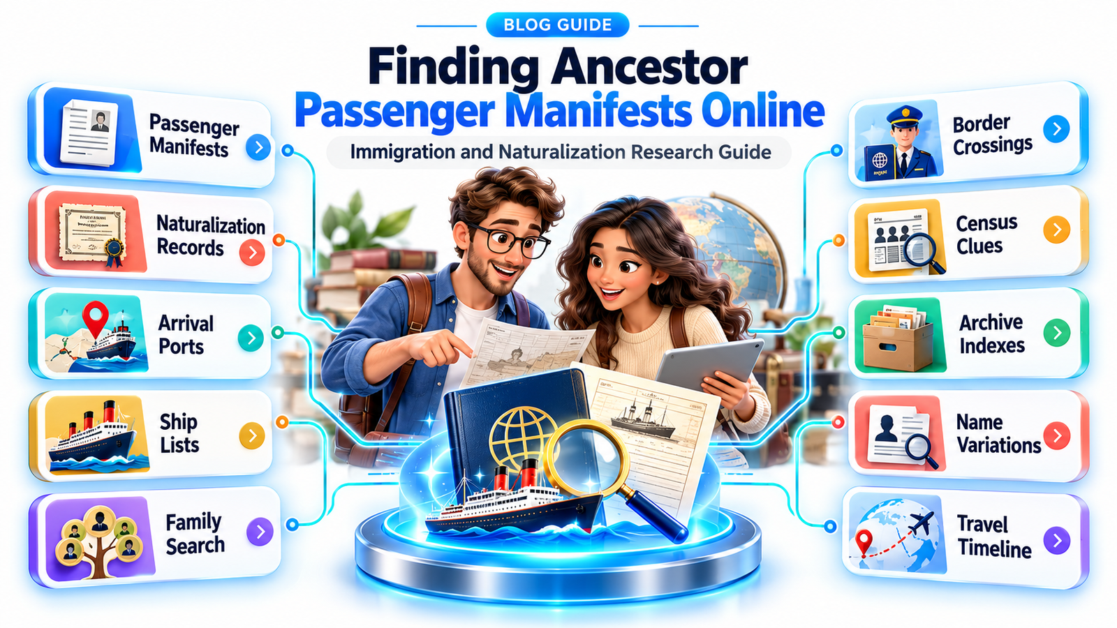 Immigration and Naturalization Research Guides: How to Find Your Ancestor’s Passenger Manifests Online