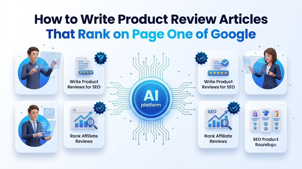 How to Write Product Review Articles That Rank on Page One of Google