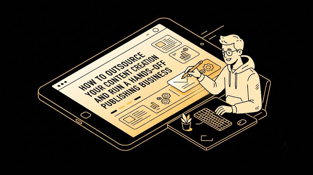 How to Outsource Your Content Creation and Run a Hands-Off Publishing Business