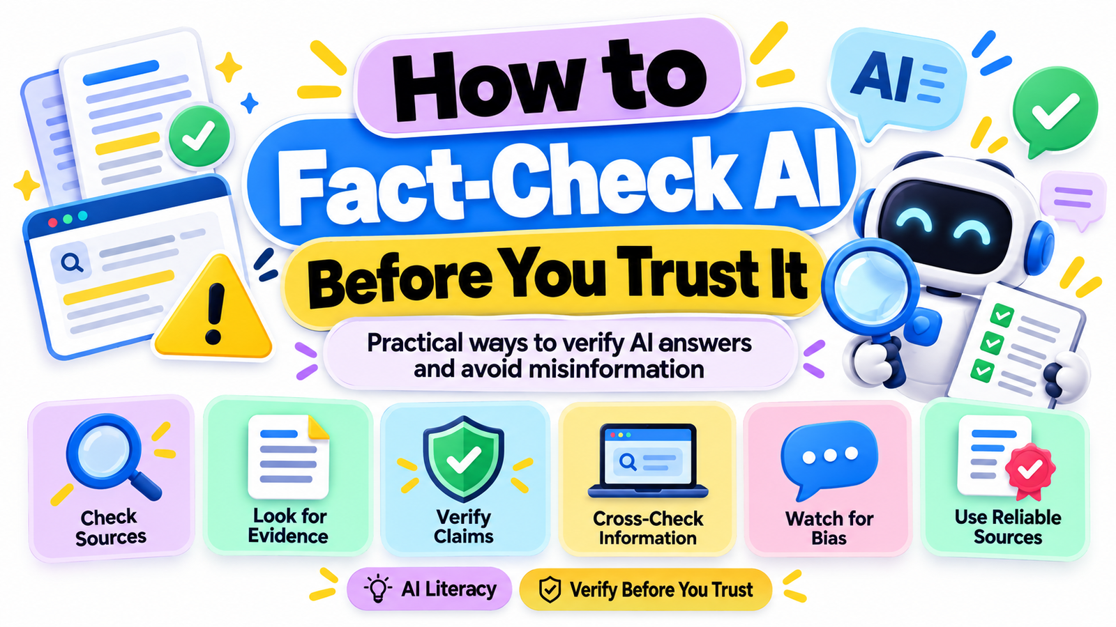 How to Fact-Check AI Before You Trust It: A Practical Guide to Verifying AI Answers