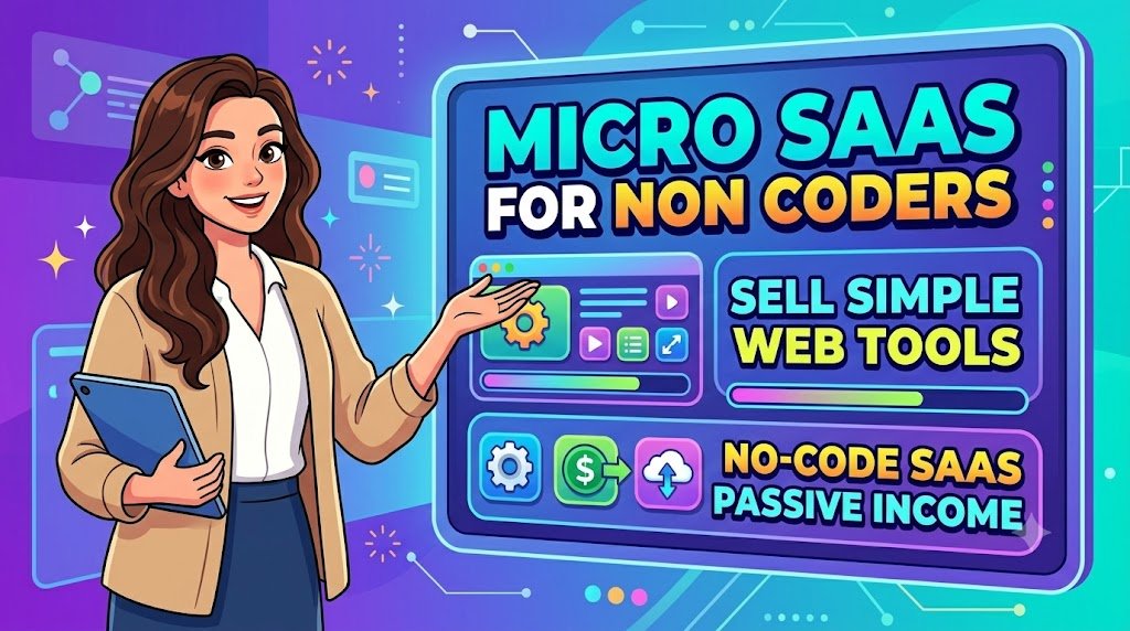 Micro-SaaS for Non-Coders: How to Sell Simple Web Tools and Subscriptions