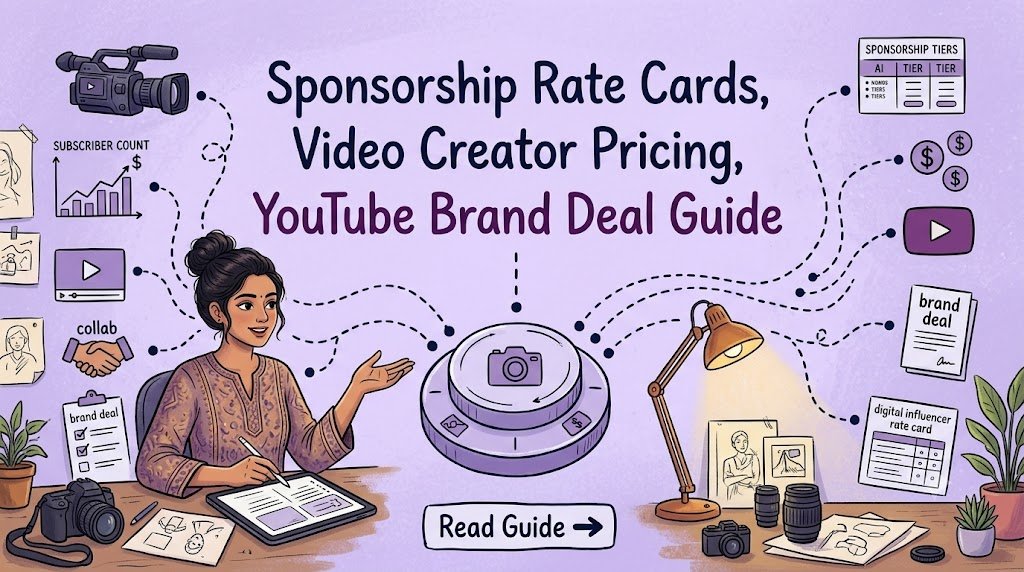 Sponsorship Rate Cards for Video Creators: 2026 Pricing Guide