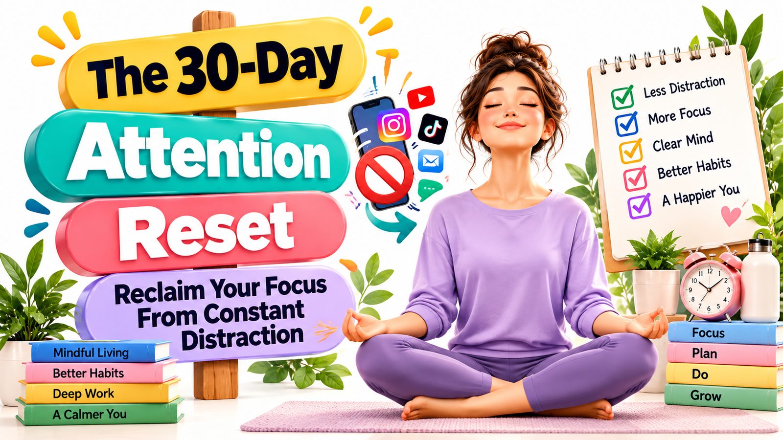 The 30-Day Attention Reset Reclaim Your Focus From Constant Distraction