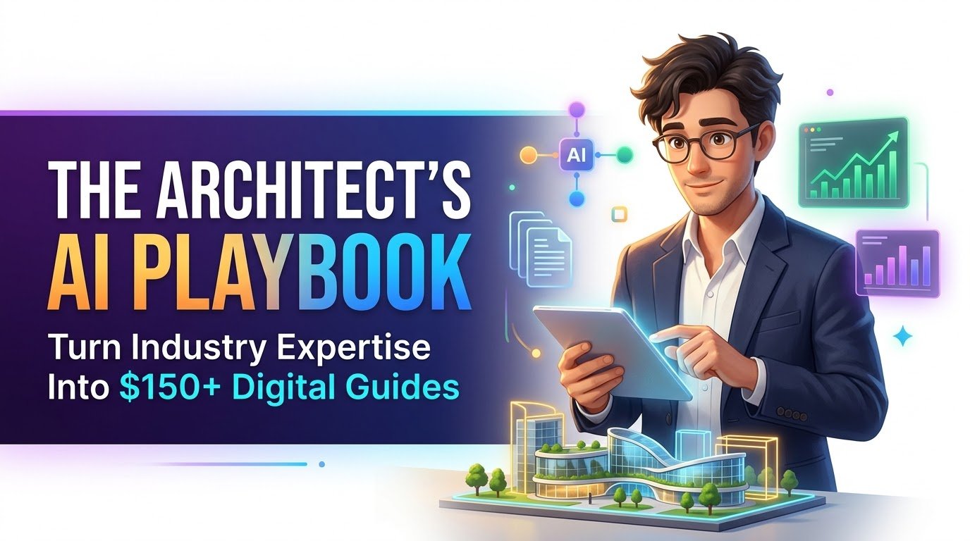 The $150 AI Playbook Blueprint: How to Create and Sell High-Value AI Guides for Traditional Industries