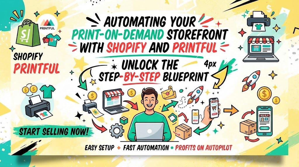 Automating Your Print-on-Demand Storefront With Shopify and Printful: The Complete Guide to Building a Smarter E-Commerce Business