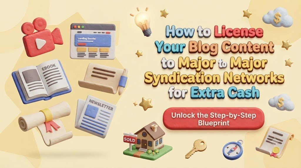 How to License Your Blog Content to Major Syndication Networks for Extra Cash