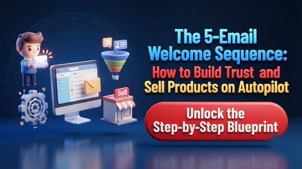 The 5-Email Welcome Sequence: How to Build Trust and Sell Products on Autopilot
