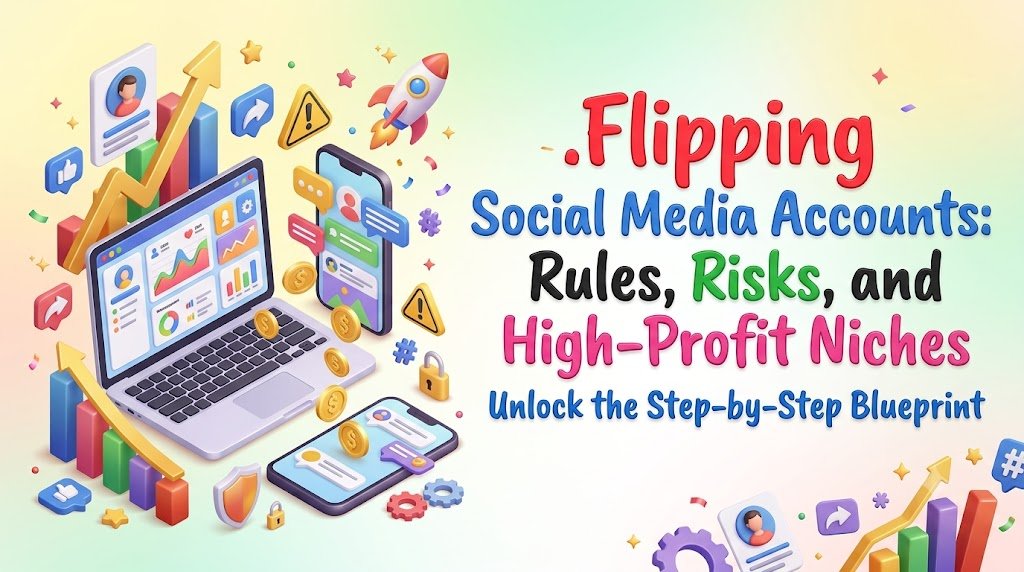 Explore flipping social media accounts in 2026, including Instagram rules, profitable niches, valuation methods, risks, and safer alternatives.