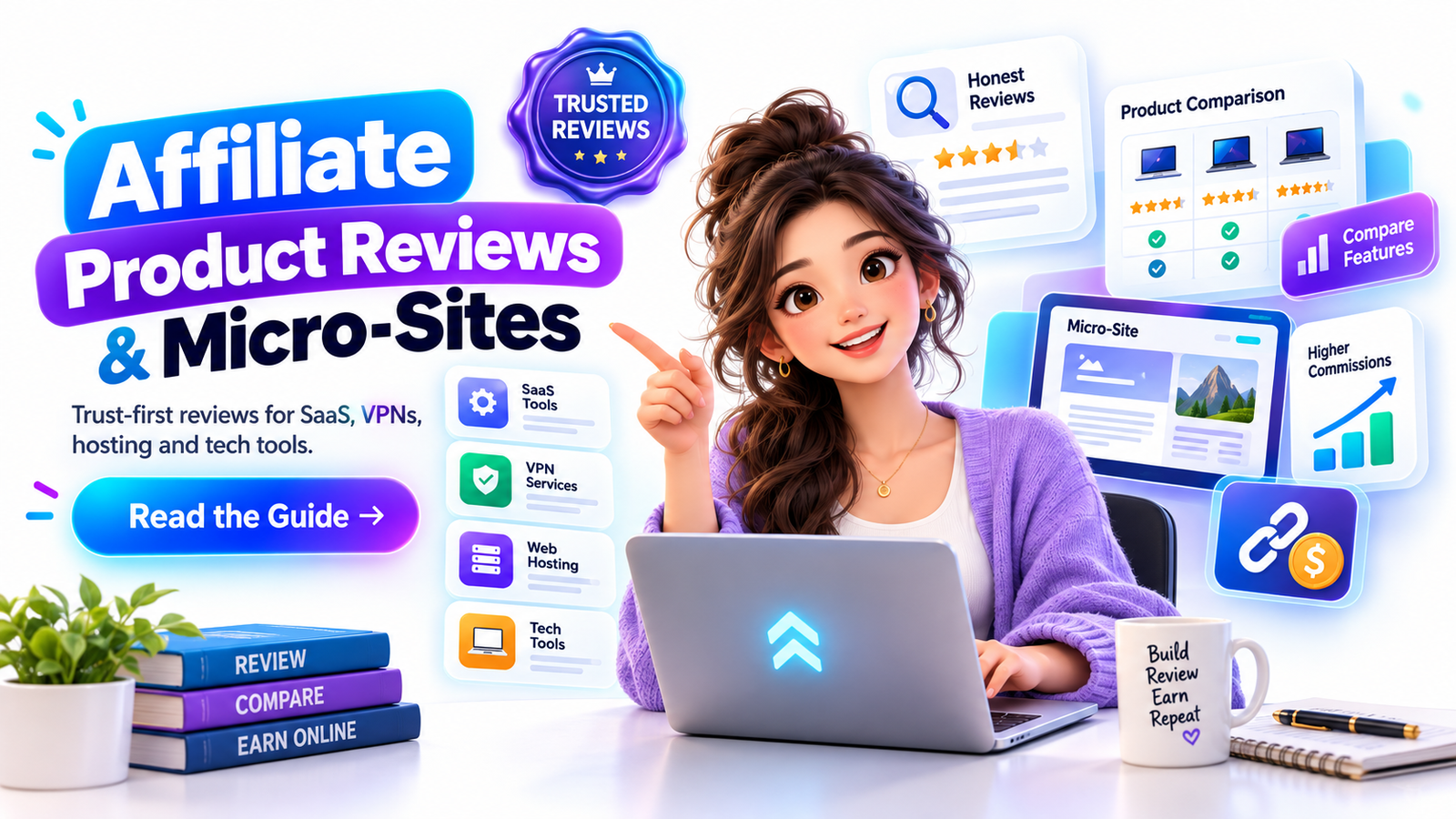 Affiliate Product Reviews & Micro-Sites: How to Build a Trust-First Review Business That Earns