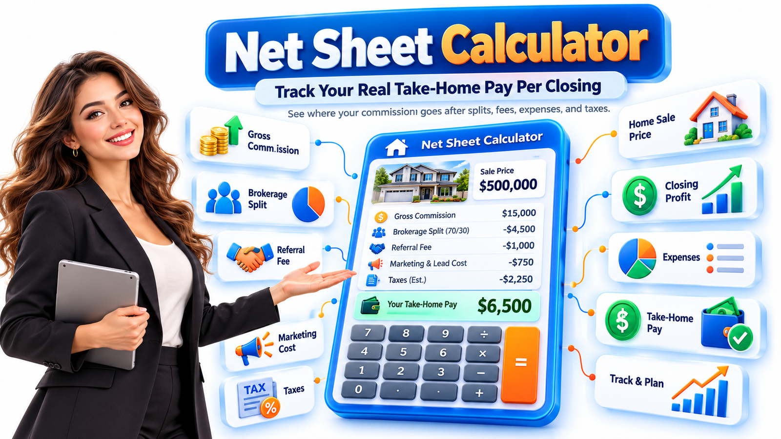 How to Track Your Real Take-Home Pay per Closing
