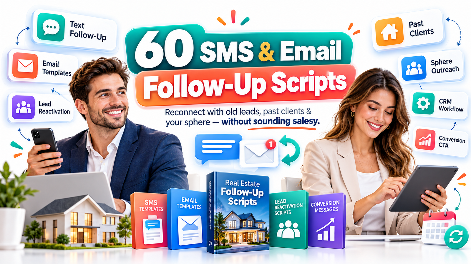 60 Non-Cringe Text and Email Scripts to Revive Dead Leads and Reconnect With Your Sphere