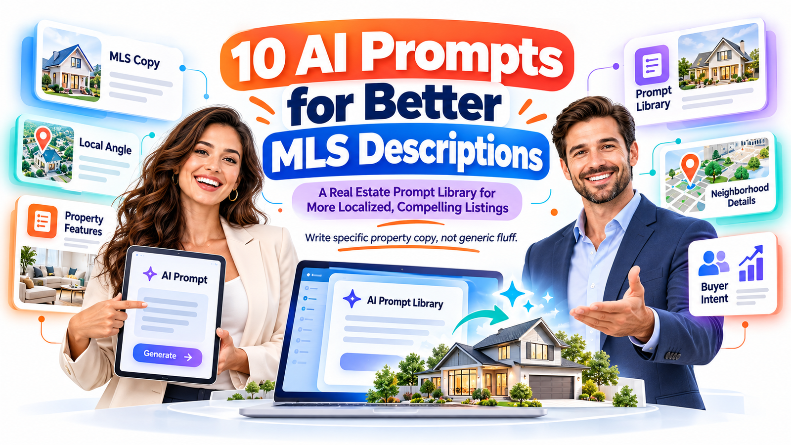 Stop Writing Boring MLS Descriptions: 10 AI Prompts for Compelling, Localized Real Estate Listings in 2026