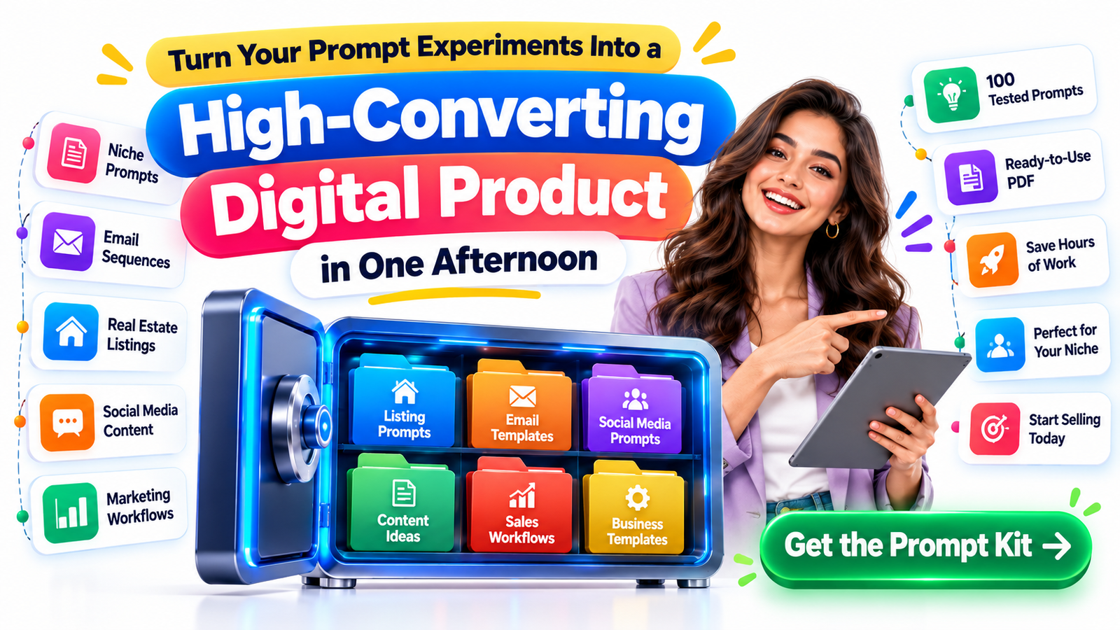 Turn Your Prompt Experiments Into a High-Converting Digital Product in One Afternoon
