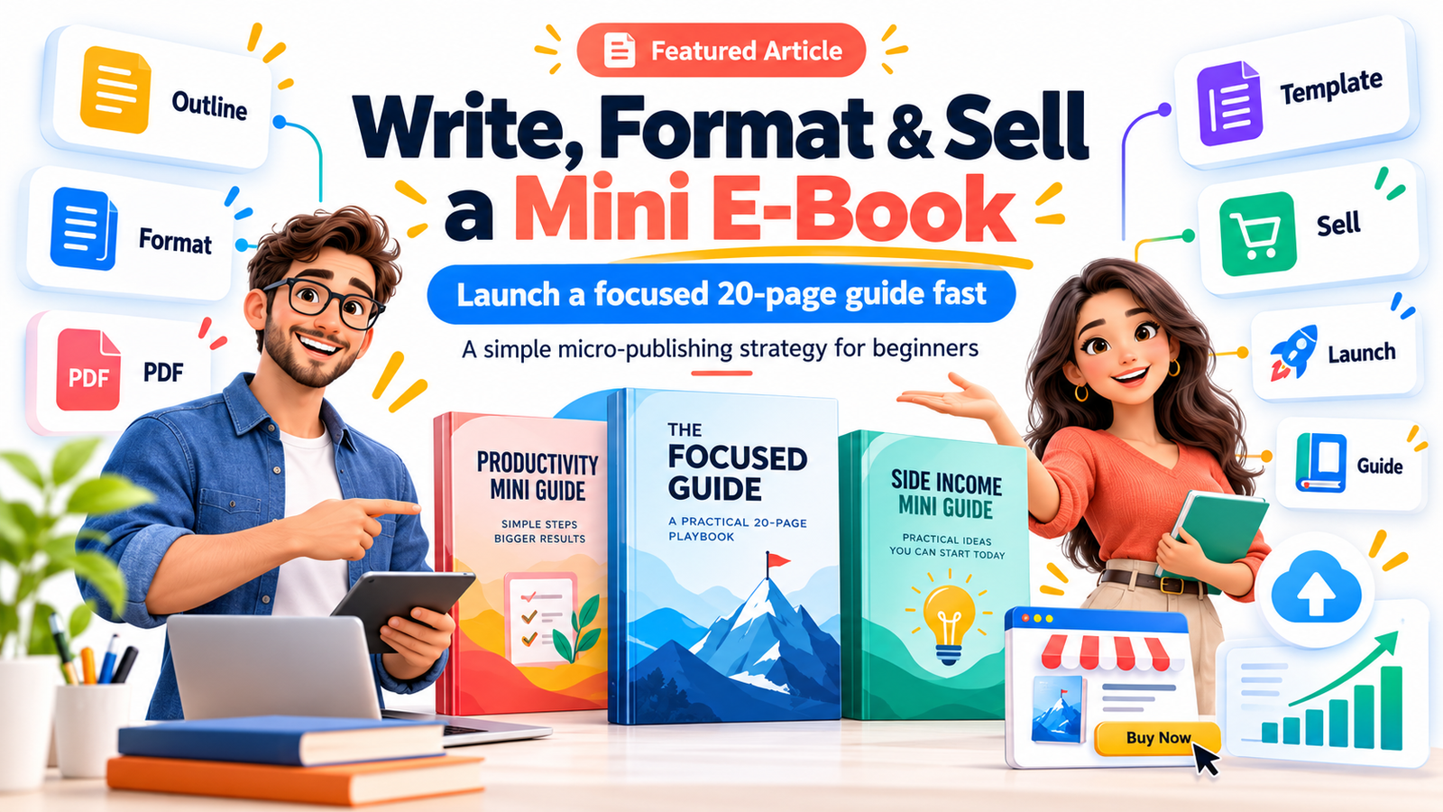 How to Write, Format, and Sell a Mini E-Book Before Tomorrow Morning