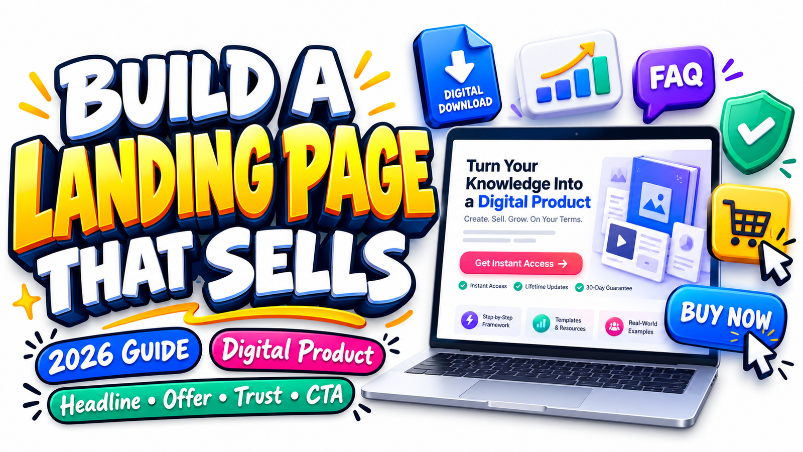 How to Create a High-Converting Digital Product Landing Page in 2026