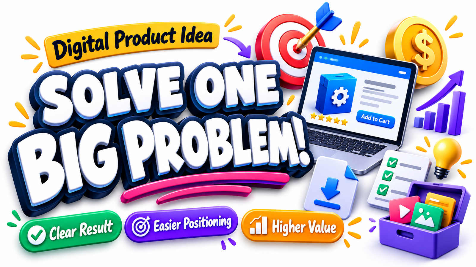 How to Create Digital Products That Solve One Expensive Problem