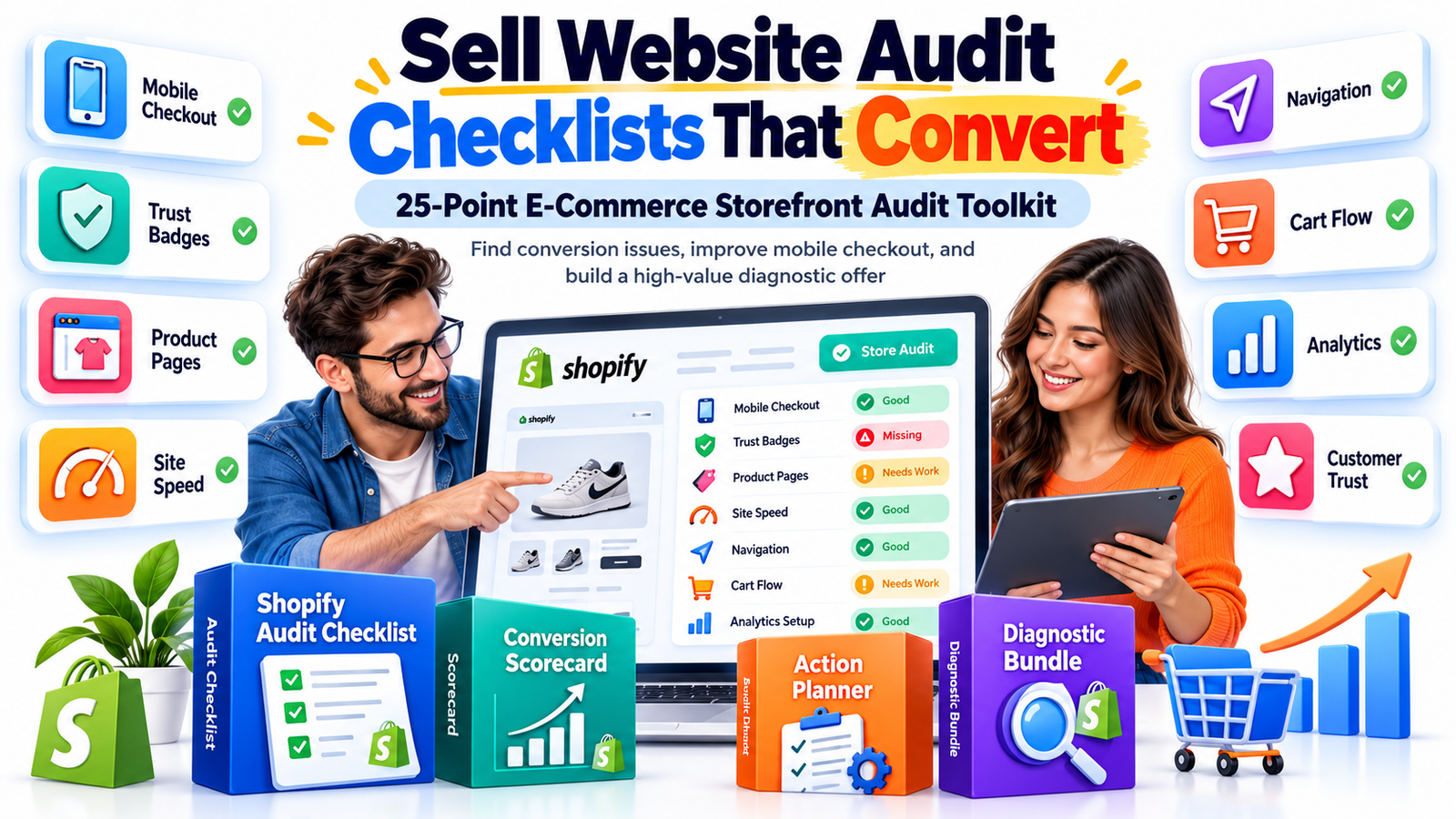 The Step-by-Step Guide to Selling Website Audit Checklists That Convert