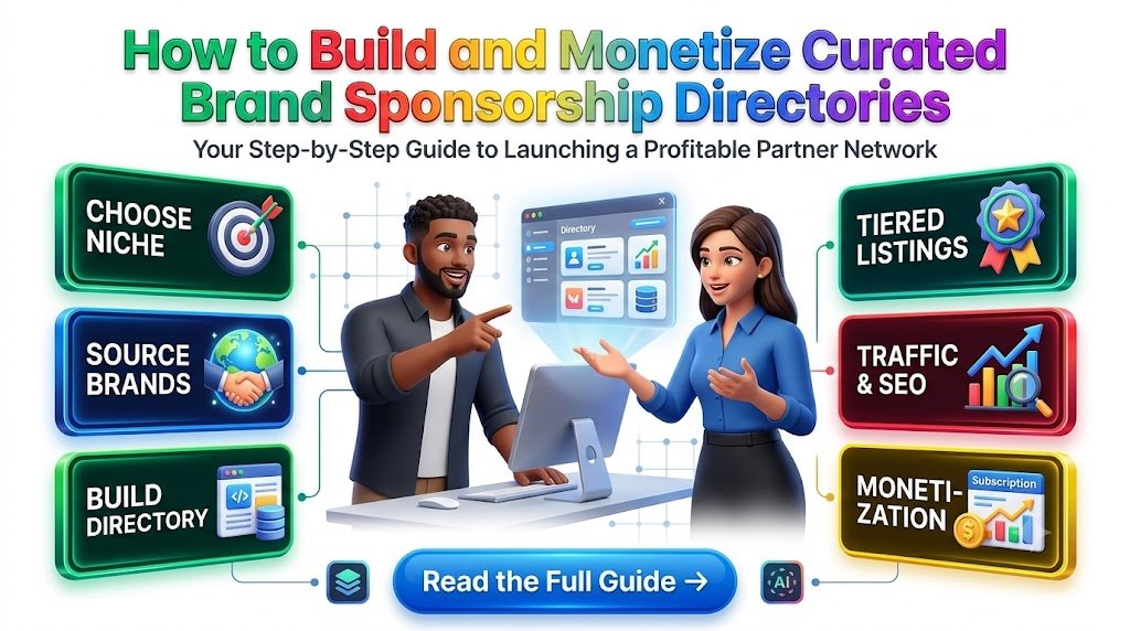 How to Build and Monetize Curated Brand Sponsorship Directories