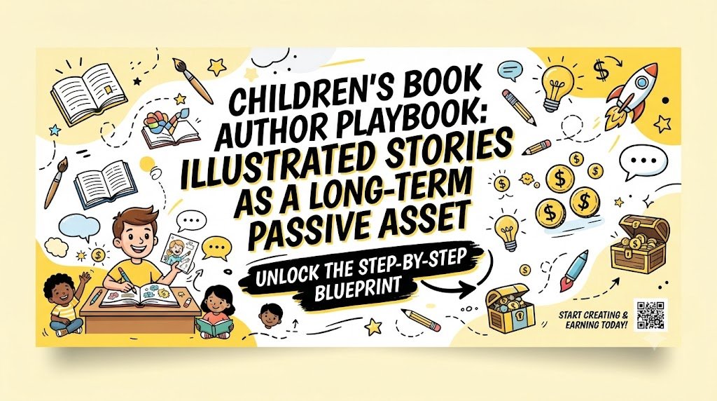 Children’s Book Author Playbook: How to Turn Illustrated Stories Into a Long-Term Passive Income Asset