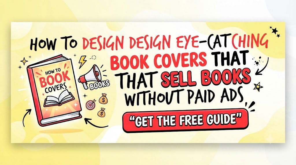 How to Design Eye-Catching Book Covers That Sell Books Without Paid Ads