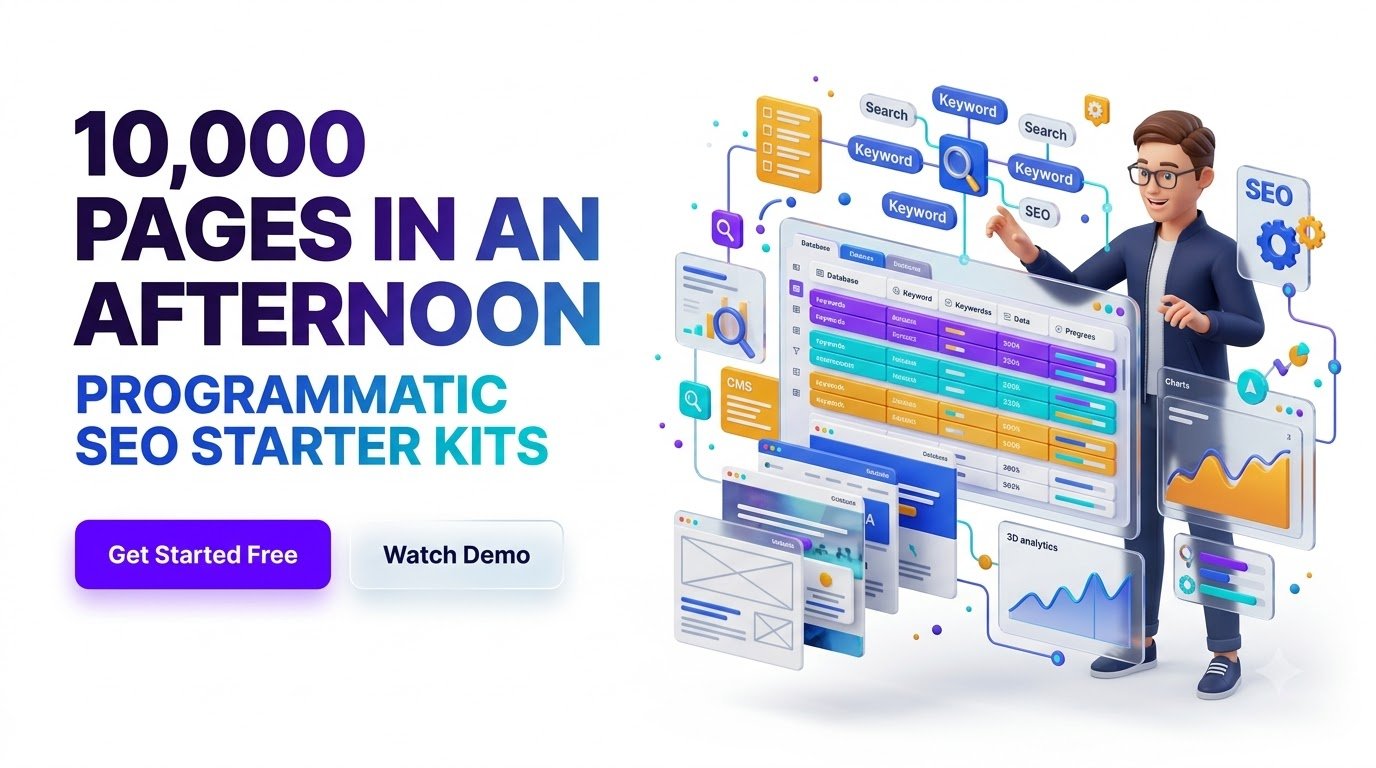 Learn how to build and sell programmatic SEO databases, Airtable keyword hubs, and Webflow starter kits with scalable templates and smart pricing.