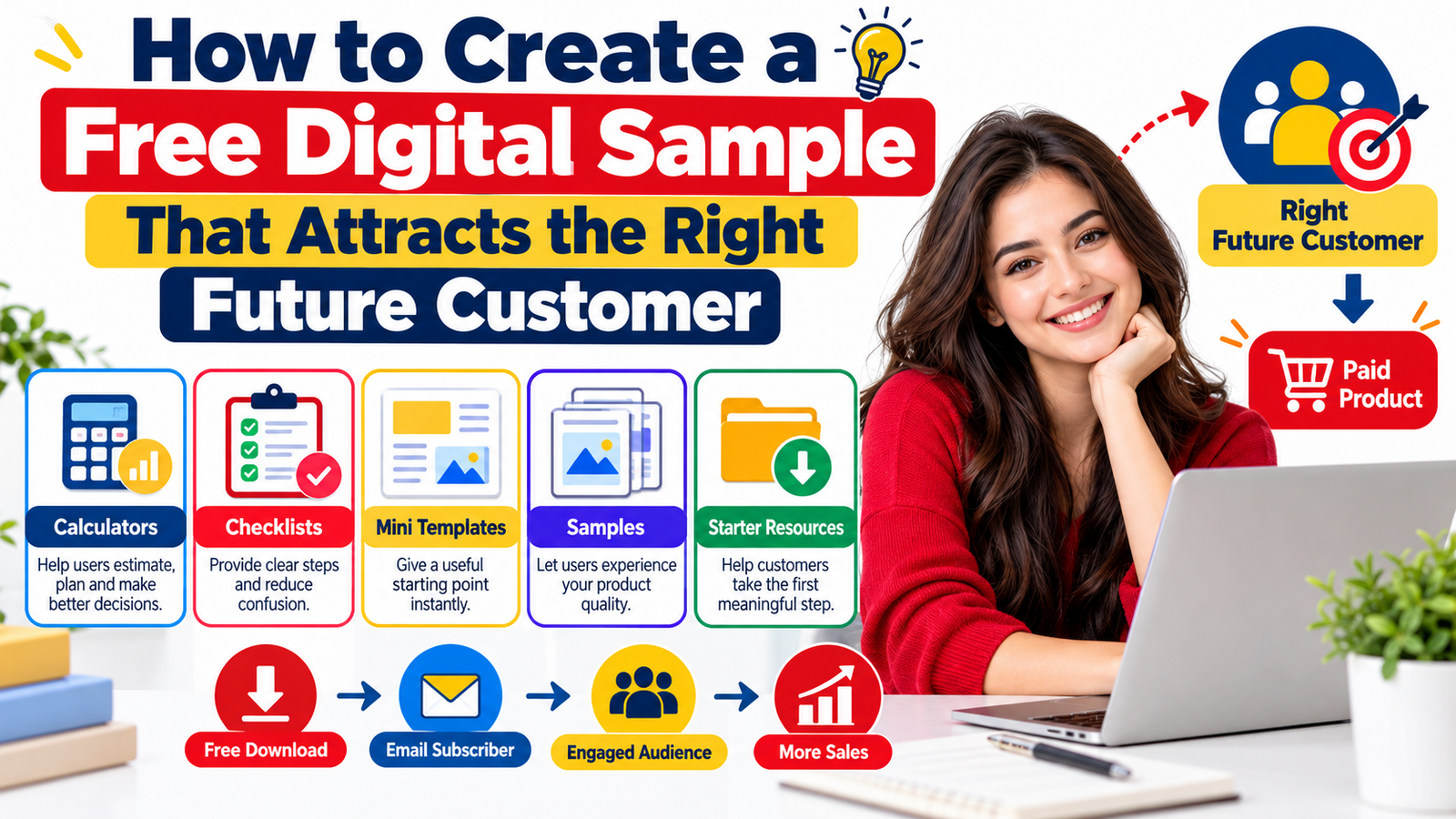 How to Create a Free Digital Sample That Attracts the Right Future Customer