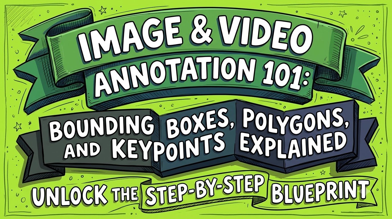 Image & Video Annotation 101: Bounding Boxes, Polygons, and Keypoints Explained